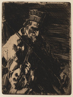 St G 064
<br/>
Oude violist
<br/>
<em>Anders zoon (19e eeuw)</em>